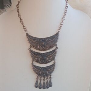 Paparazzi Bronze Layered Necklace